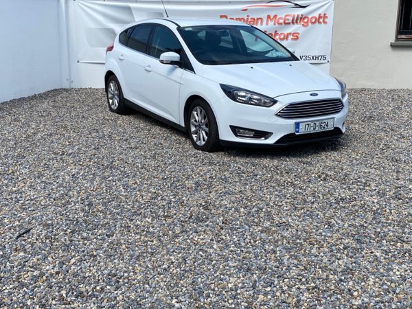 Ford Focus Hatchback, Diesel, 2017, White