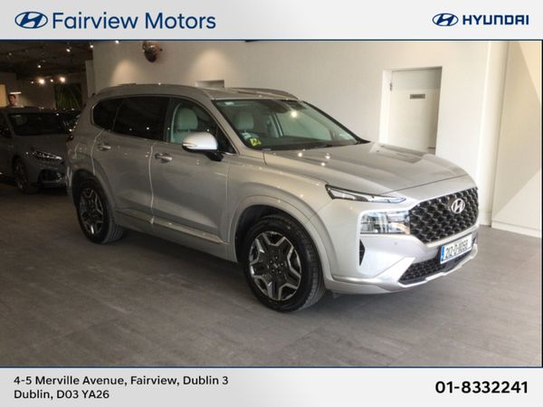 Hyundai Santa Fe Estate, Petrol Plug-in Hybrid, 2021, Silver