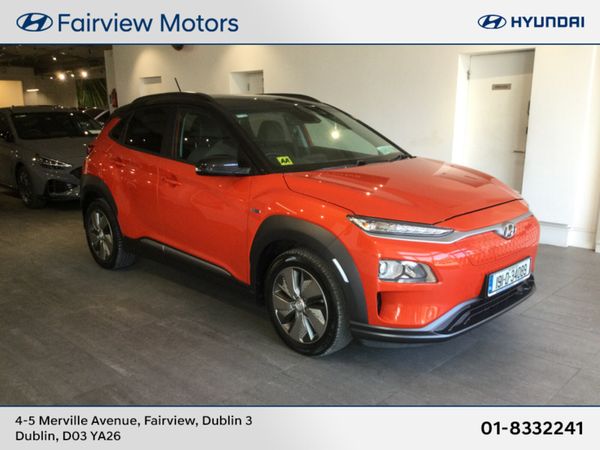 Hyundai KONA SUV, Electric, 2019, Orange