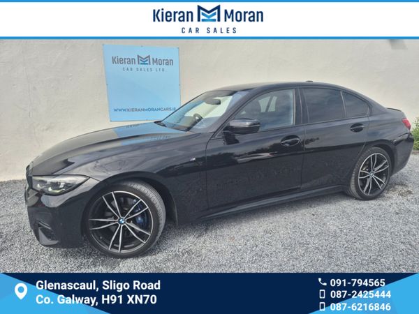 BMW 3-Series Saloon, Petrol Hybrid, 2021, Black