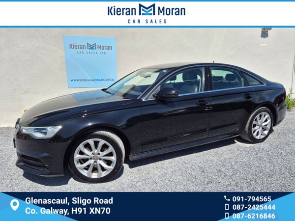 Audi A6 Saloon, Diesel, 2017, Black