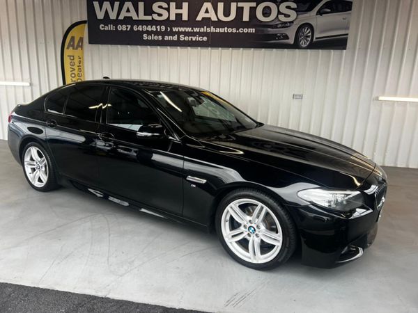 BMW 5-Series Saloon, Diesel, 2016, Black