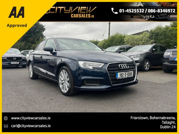 Audi A3 Saloon, Diesel, 2018, Blue