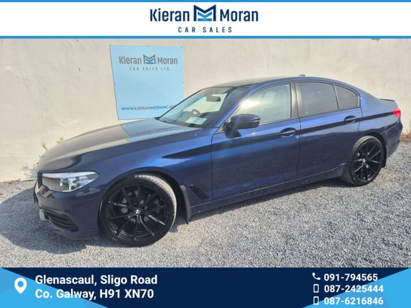 BMW 5-Series Saloon, Diesel, 2019, Blue