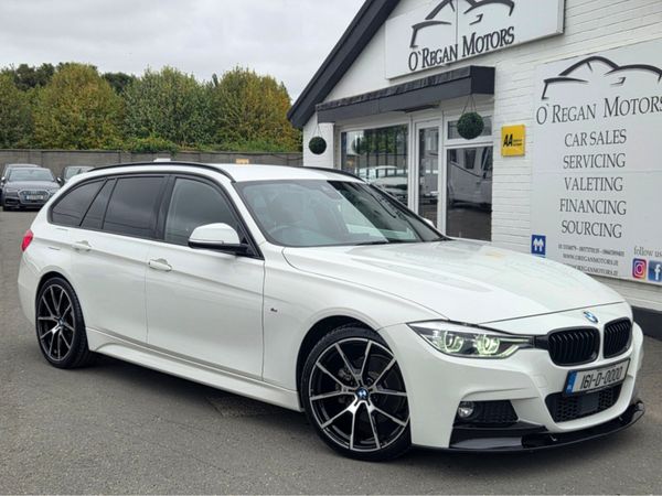 BMW 3-Series Estate, Diesel, 2016, White