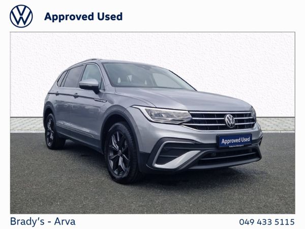 Volkswagen Tiguan Allspace SUV, Diesel, 2023, Silver