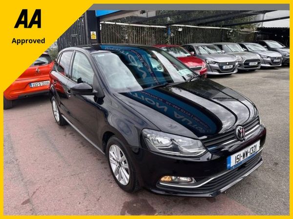 Volkswagen Polo Hatchback, Petrol, 2015, Black