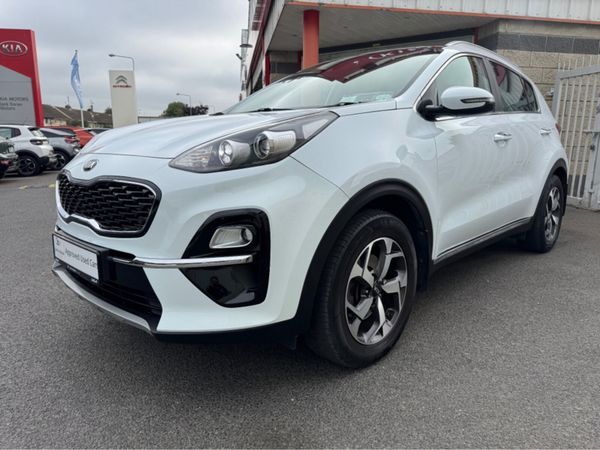 Kia Sportage MPV, Diesel Hybrid, 2020, White