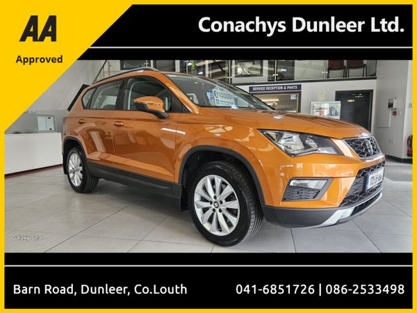 SEAT Ateca Hatchback, Petrol, 2017, Orange