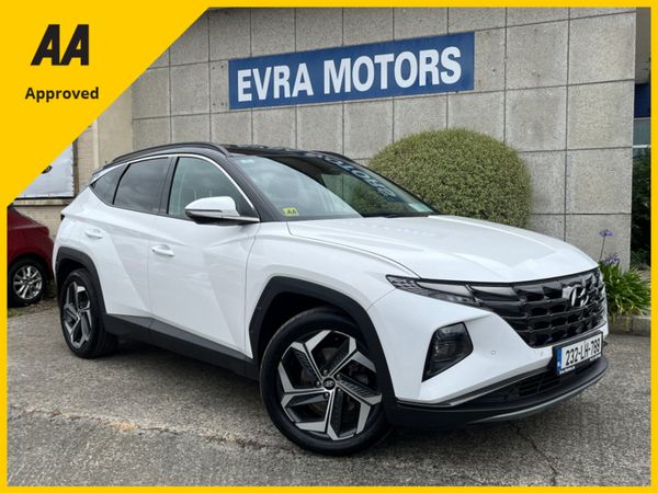 Hyundai Tucson SUV, Petrol Plug-in Hybrid, 2023, White