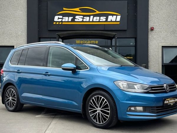 Volkswagen Touran MPV, Diesel, 2016, Blue
