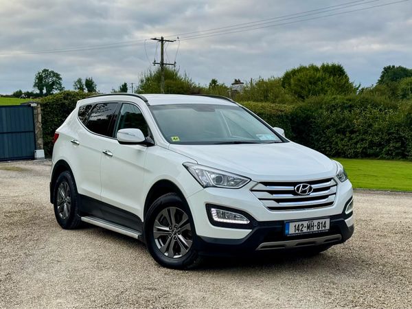Hyundai Santa Fe SUV, Diesel, 2014, White