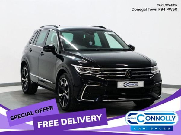Volkswagen Tiguan SUV, Petrol Hybrid, 2023, Black