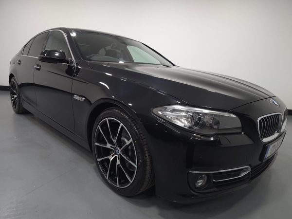 BMW 5-Series Saloon, Diesel, 2017, Black