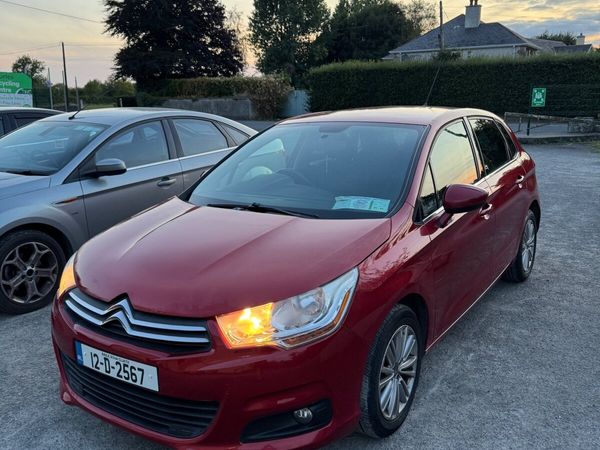 Citroen C4 Hatchback, Diesel, 2012, Red