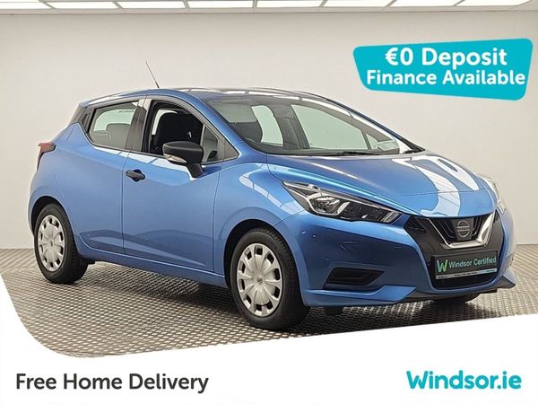 Nissan Micra Hatchback, Petrol, 2018, Blue