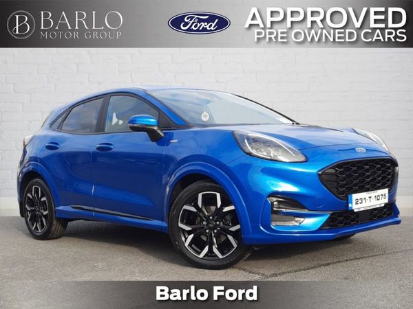 Ford Puma MPV, Petrol Hybrid, 2023, Blue