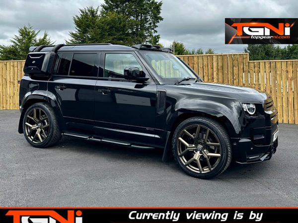 Land Rover Defender SUV, Diesel Hybrid, 2021, Black
