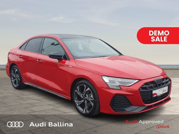 Audi A3 Saloon, Diesel, 2025, Red