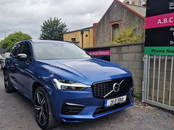 Volvo XC60 SUV, Petrol Plug-in Hybrid, 2021, Blue