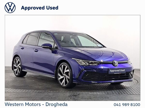 Volkswagen Golf Hatchback, Petrol, 2023, Blue