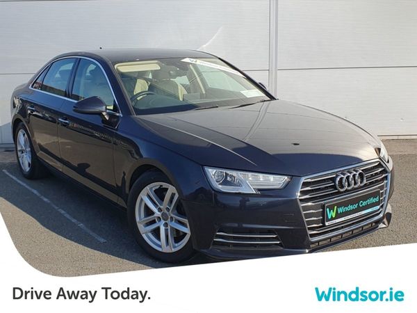 Audi A4 Saloon, Diesel, 2016, Blue