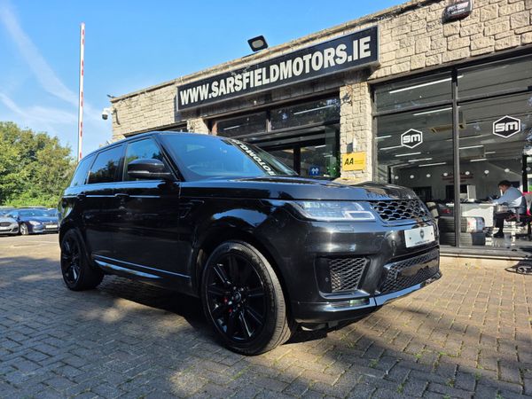 Land Rover Range Rover Sport SUV, Petrol Plug-in Hybrid, 2021, Black