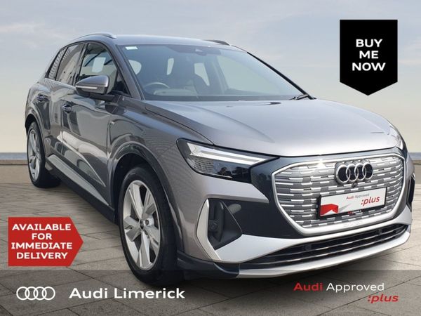Audi Q4 e-tron SUV, Electric, 2024, Grey
