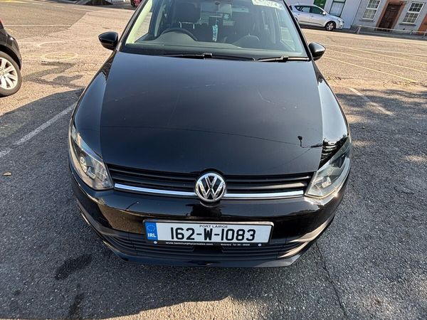 Volkswagen Polo Hatchback, Petrol, 2016, Black