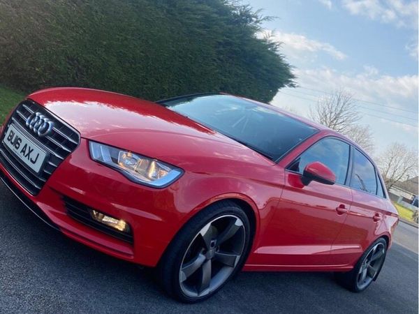 Audi A3 Saloon, Diesel, 2016, Red