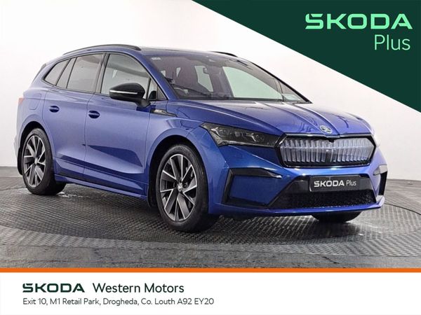 Skoda Enyaq Estate, Electric, 2023, Blue