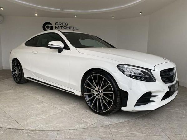 Mercedes-Benz C-Class Coupe, Diesel, 2020, White