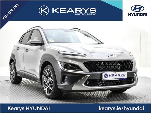 Hyundai KONA Crossover, Petrol Hybrid, 2022, Grey