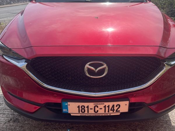Mazda CX-5 SUV, Diesel, 2018, Red