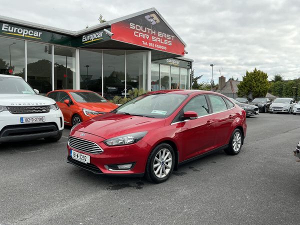 Ford Focus Saloon, Diesel, 2016, Red