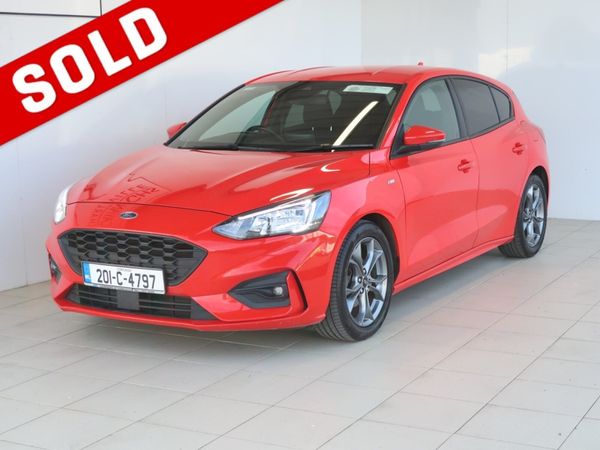 Ford Focus Hatchback, Diesel, 2020, Red
