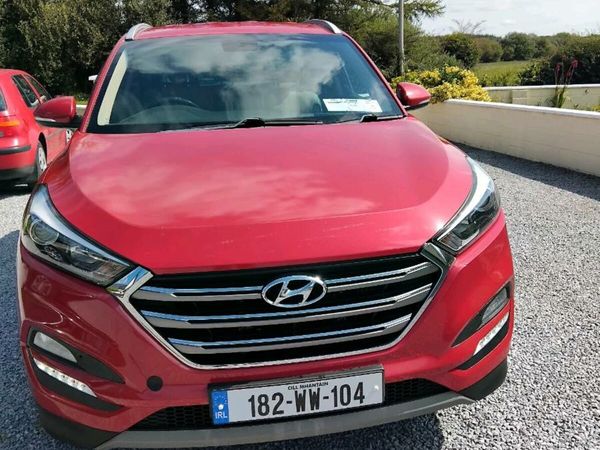 Hyundai Tucson SUV, Diesel, 2018, Red