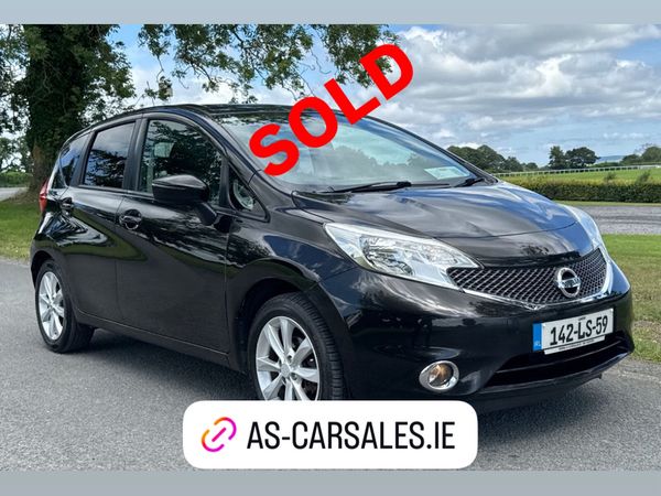 Nissan Note MPV, Petrol, 2014, Black