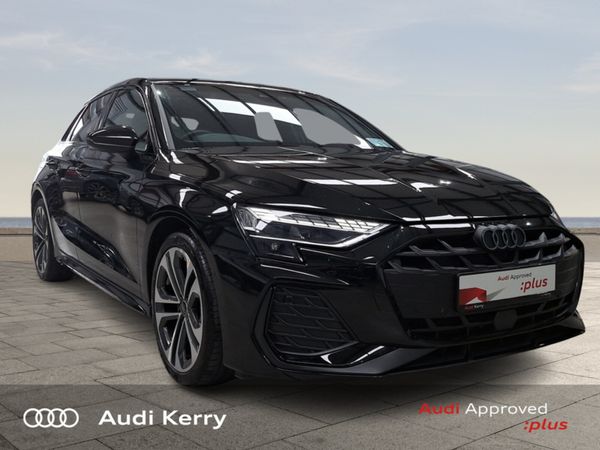 Audi A3 Saloon, Petrol, 2025, Black