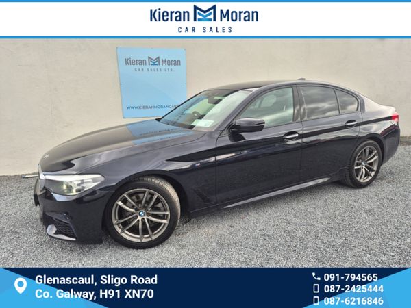 BMW 5-Series Saloon, Diesel, 2018, Black