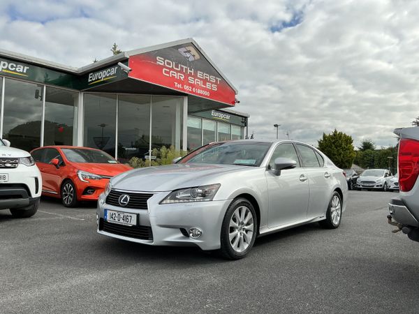 Lexus GS Saloon, Petrol Hybrid, 2014, Silver