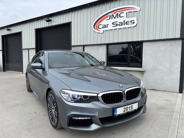 BMW 5-Series Saloon, Diesel, 2018, Blue