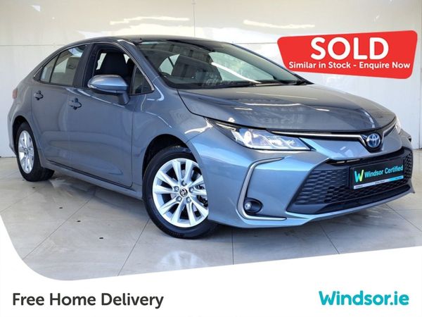 Toyota Corolla Saloon, Petrol Hybrid, 2023, Grey