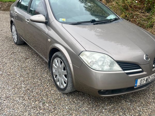 Nissan Primera Saloon, Petrol, 2007, Brown