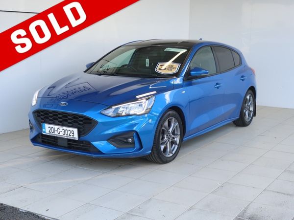 Ford Focus Hatchback, Diesel, 2020, Blue