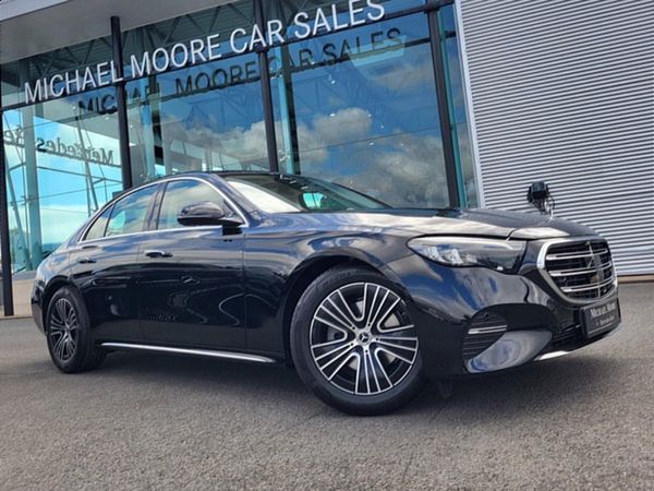Mercedes-Benz E-Class Saloon, Diesel Hybrid, 2025, Black