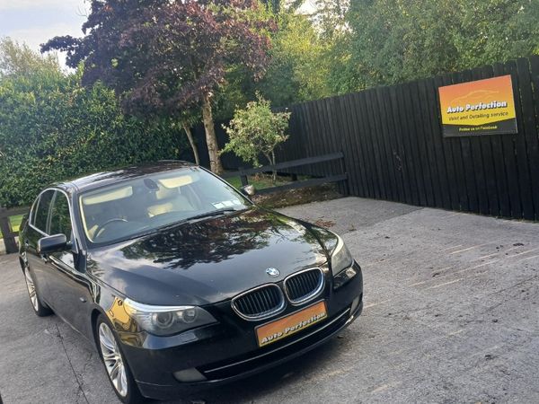 BMW 5-Series Saloon, Diesel, 2009, Black