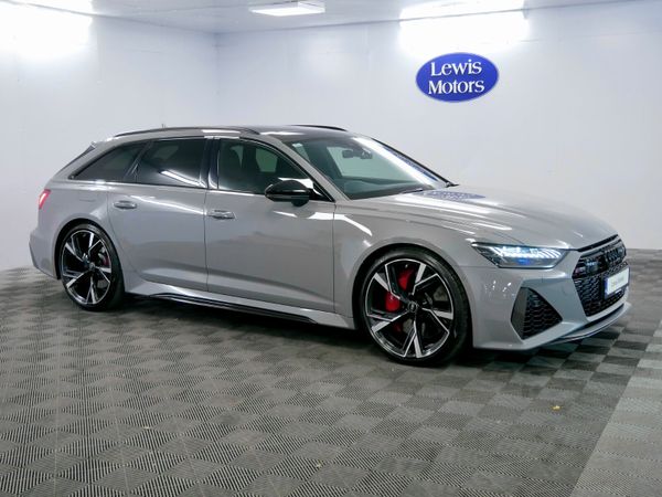 Audi RS6 Estate, Petrol Hybrid, 2021, Grey