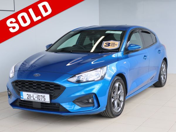 Ford Focus Hatchback, Diesel, 2021, Blue