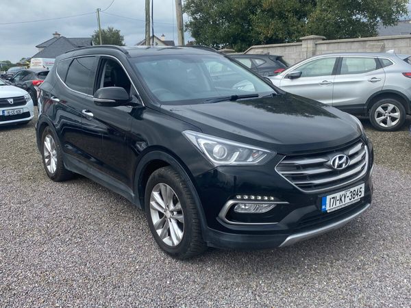 Hyundai Santa Fe SUV, Diesel, 2017, Black